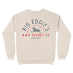 Austin Crewneck in Natural - back view