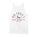 Austin Tank Top in White - back view