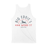 Austin Tank Top in White - back view