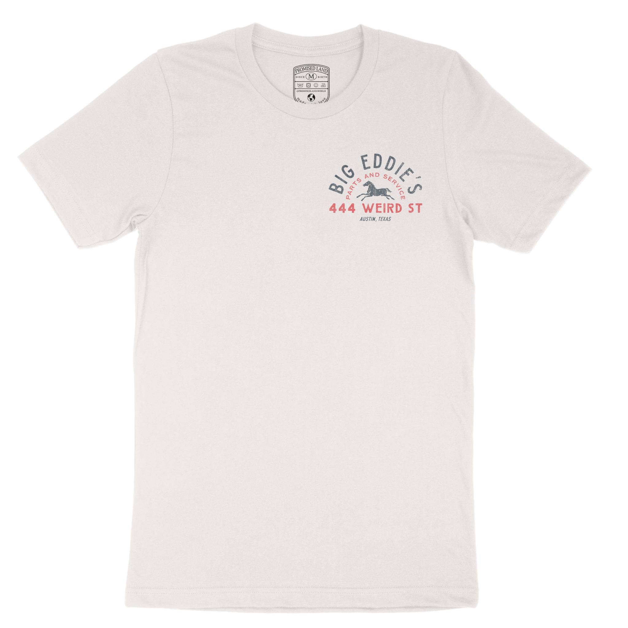 Austin Auto Shop T-Shirt in Vintage - front view