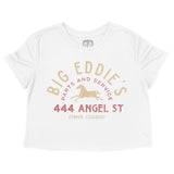 Denver Auto Shop Cropped Tee White front