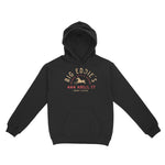 Denver Hoodie in Black - front view