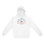 Denver Hoodie in White - front view