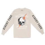 Asbury Park Hell Raiser Longsleeve in Natural - front with sleeves view