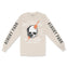 Asbury Park Hell Raiser Longsleeve in Natural - front with sleeves view