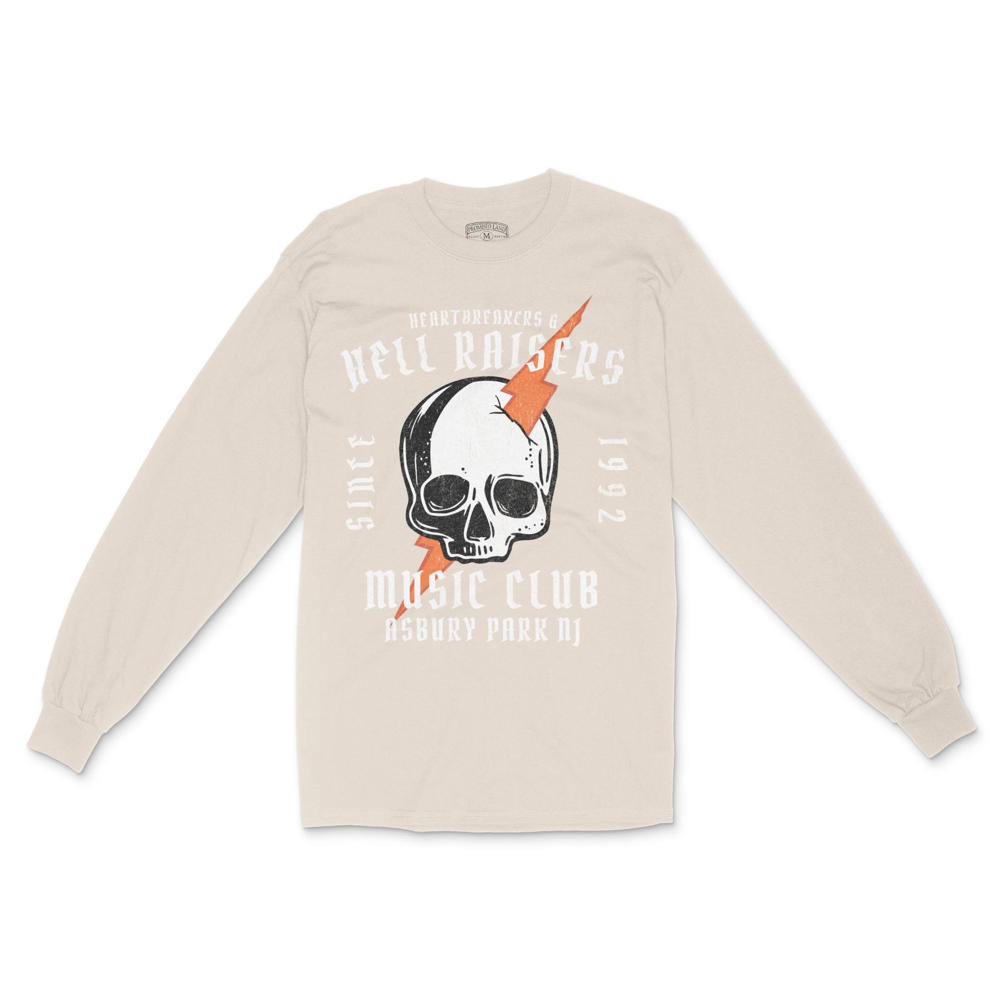 Asbury Park Hell Raiser Longsleeve in Natural - front view