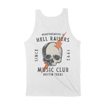 Austin Hell Raiser Tank Top White back