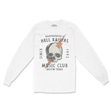 Austin Hell Raiser Longsleeve in White - front view