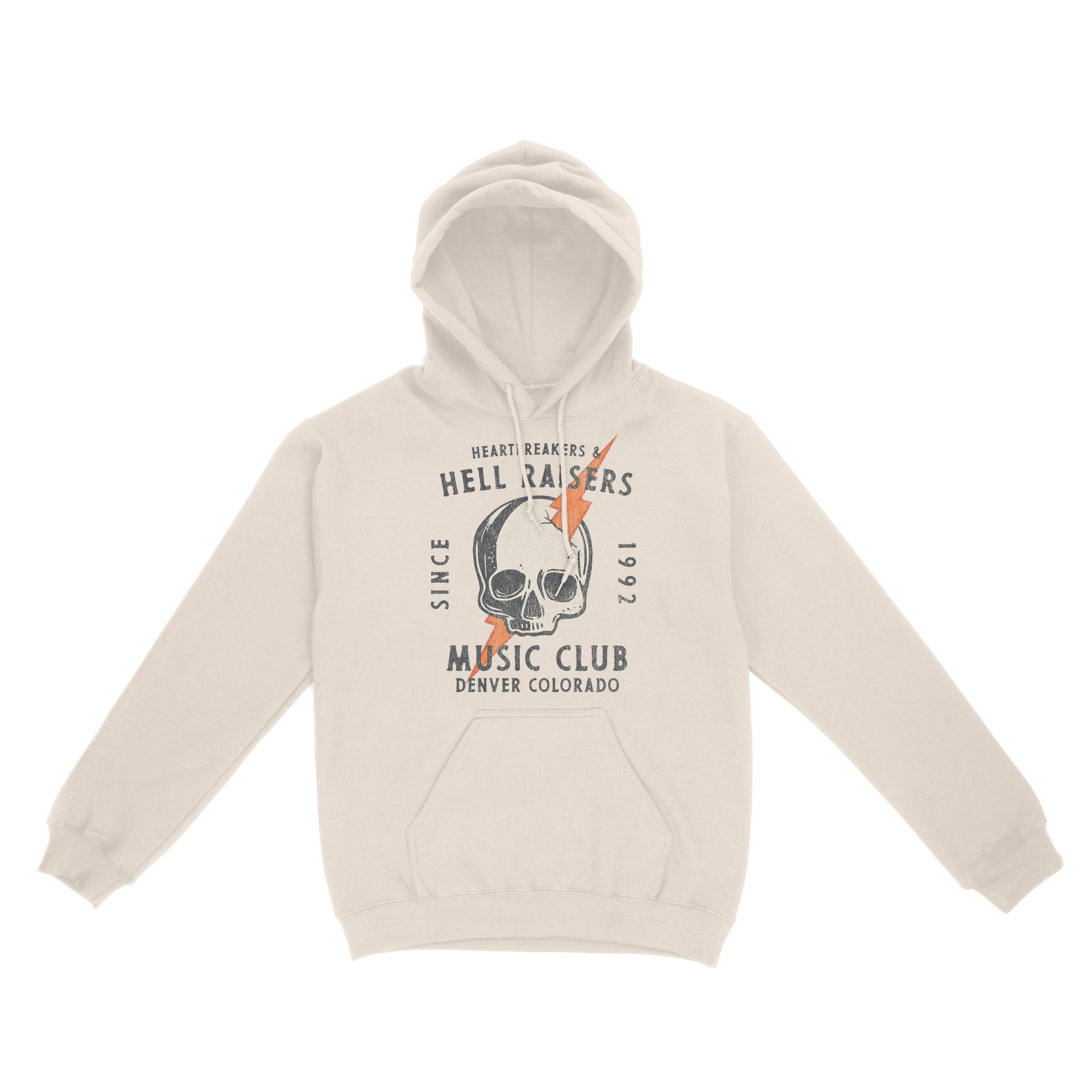 Denver Hoodie in Natural - front view