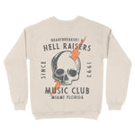 Miami Crewneck in Natural - back view