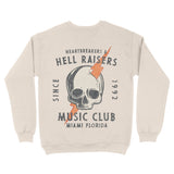 Miami Crewneck in Natural - back view
