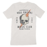 Miami Hell Raiser T-Shirt Vintage White back