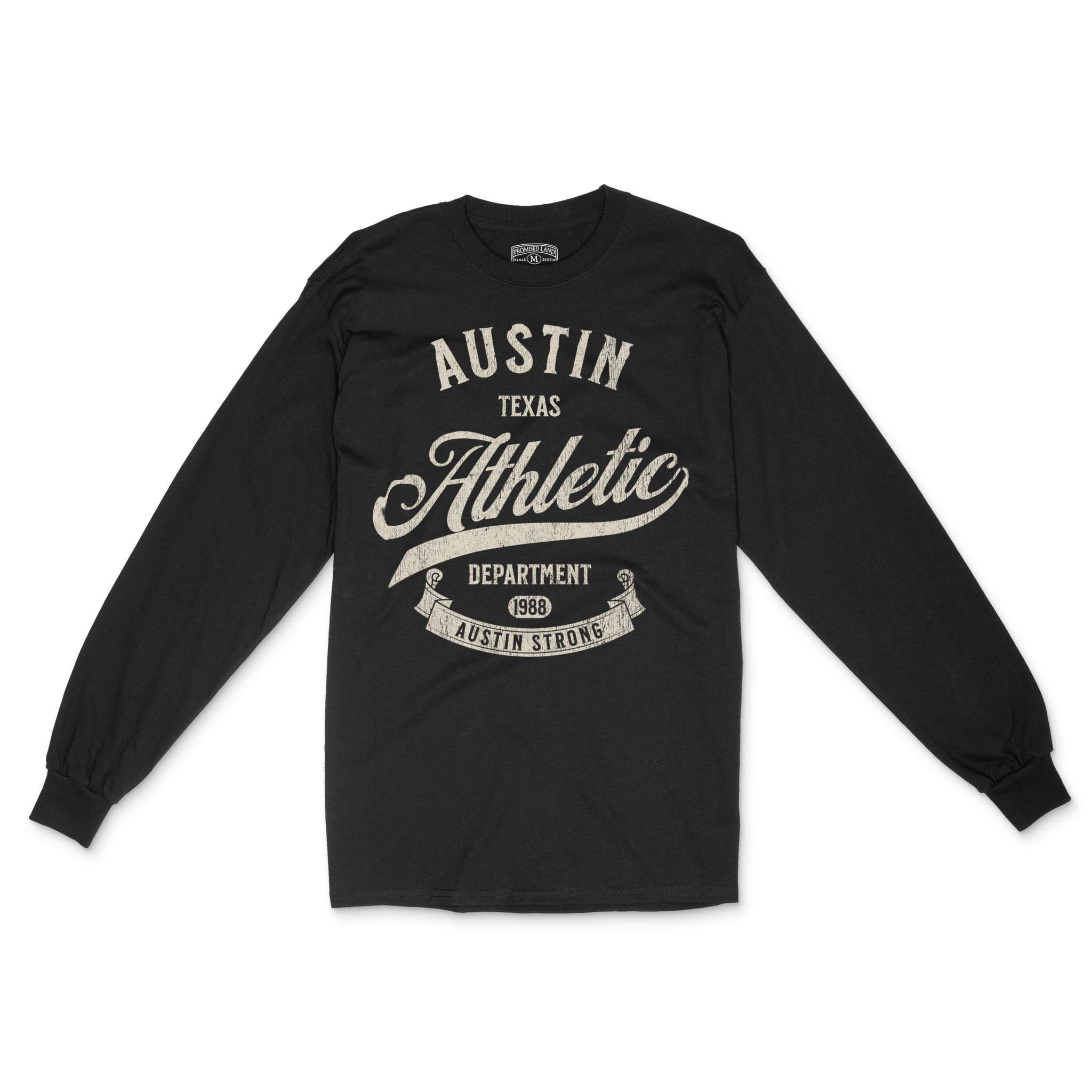 Austin Longsleeve in Black - front view