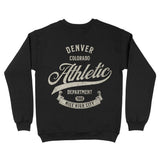 Denver Athletic Crewneck Black back