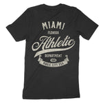 Miami Athletic T-Shirt Black back