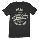 Miami Athletic T-Shirt Black back