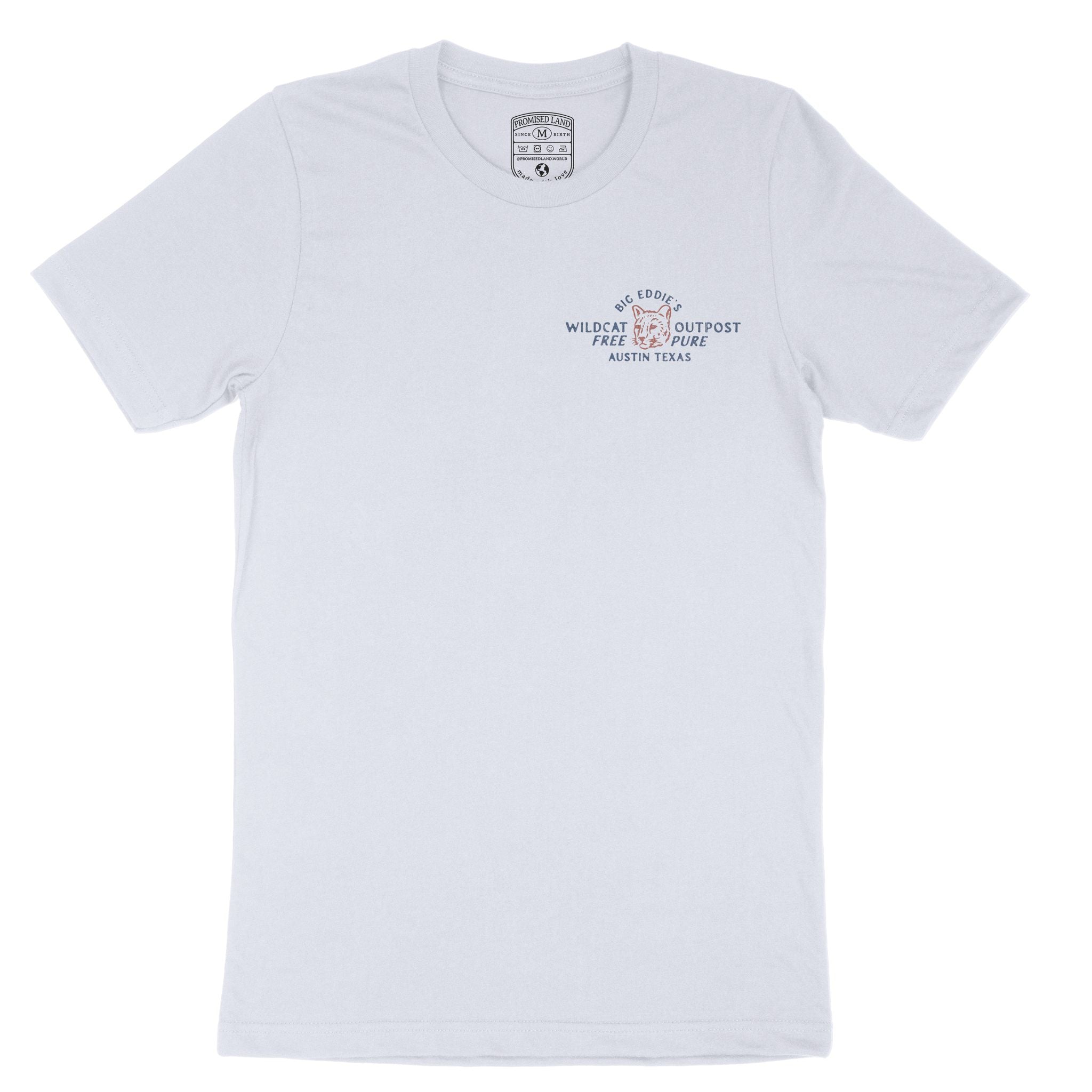 Austin Trading Post T-Shirt Light Blue front