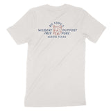 Austin Trading Post T-Shirt Vintage White back