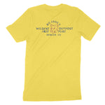 Denver Trading Post T-Shirt Yellow back