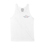 Miami Tank Top in White - front view