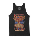 Austin Pizza Club Tank Top Black front