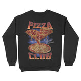 Denver Crewneck in Black - back view