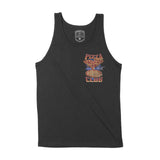 New York Tank Top in Black - front view