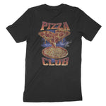 New York Pizza Club T-Shirt Black back