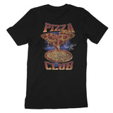 New York Pizza Club T-Shirt Vintage_Black back