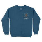 Denver True Love Crewneck Indigo Blue front