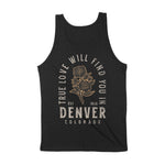 Denver True Love Tank Top Black back