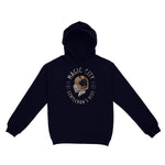 Miami Rider Hoodie Navy front