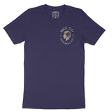 Miami Rider T-Shirt Navy front