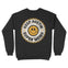 Austin Crewneck in Black - back view
