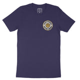 Austin Smiley Face T-Shirt Navy front