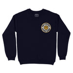 New York Smiley Face Crewneck Navy front