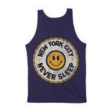 New York Smiley Face Tank Top Navy back