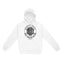 Austin Hoodie in White - front view