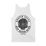 Austin Skull Crusher Tank Top White back
