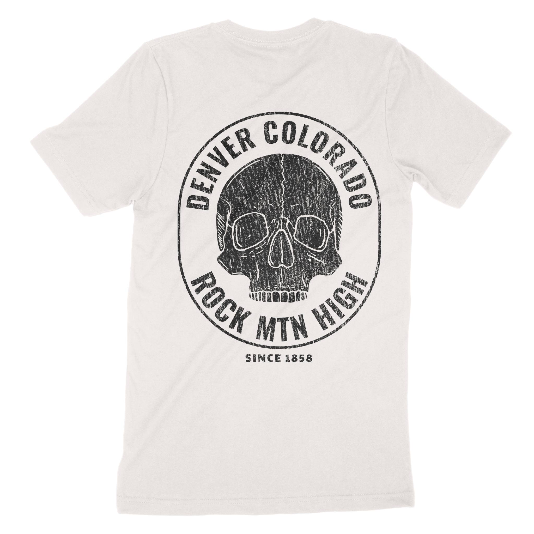 Denver Skull Crusher T-Shirt in Vintage - back view