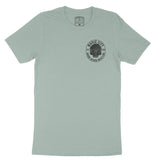 Miami Skull Crusher T-Shirt Dusty Blue front