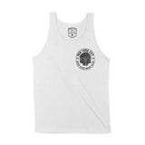 New York Skull Crusher Tank Top White front