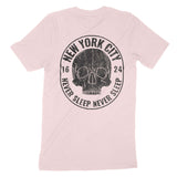 New York Skull Crusher T-Shirt Soft_Pink back