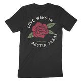 Austin Love Wins T-Shirt Black back