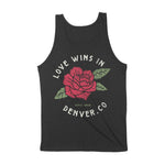 Denver Tank Top in Black - back view