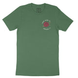 Denver Love Wins T-Shirt Hunter Green front