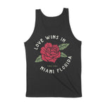 Miami Tank Top in Black - back view