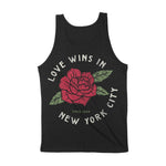 New York Love Wins Tank Top Black back