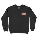 Austin Crewneck in Black - front view