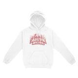 Austin Hoodie in White - front view